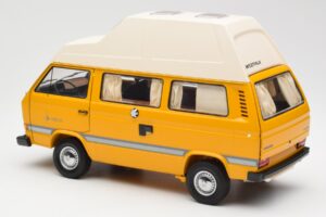Volkswagen T3 Joker Kempingo Autobusas Schuco 1:18 450038500 Metalas - nuotrauka 7 iš 8