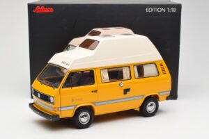 Volkswagen T3 Joker Kempingo Autobusas Schuco 1:18 450038500 Metalas - nuotrauka 8 iš 8