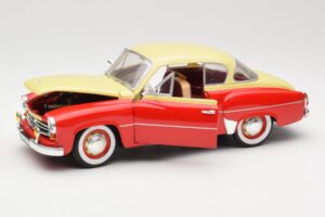 Wartburg 311 Coupe Raudonas & Smėlio Revell 1:18 8418 Metalas - nuotrauka 2 iš 8