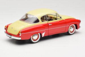 Wartburg 311 Coupe Raudonas & Smėlio Revell 1:18 8418 Metalas - nuotrauka 3 iš 8