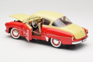 Wartburg 311 Coupe Raudonas & Smėlio Revell 1:18 8418 Metalas - nuotrauka 5 iš 8