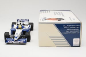 Williams FW23 BMW #5 R. Schumacher Practice San Marino GP 2001 Minichamps 1:18 80430146710 Metalas - nuotrauka 6 iš 6