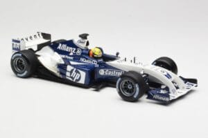 Williams FW26 BMW #4 R. Schumacher F1 2004 Minichamps 1:18 80430309495 Metalas - nuotrauka 4 iš 6