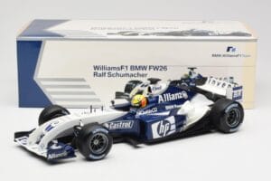 Williams FW26 BMW #4 R. Schumacher F1 2004 Minichamps 1:18 80430309495 Metalas - nuotrauka 6 iš 6