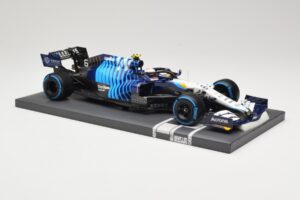 Williams Racing Mercedes FW43B #6 N. Latifi Belgian GP 2021 Minichamps 1:18 117211306 Metalas - nuotrauka 4 iš 6