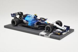 Williams Racing Mercedes FW43B #6 N. Latifi Saudi Arabian GP 2021 Minichamps 1:18 117212206 Metalas - nuotrauka 4 iš 6