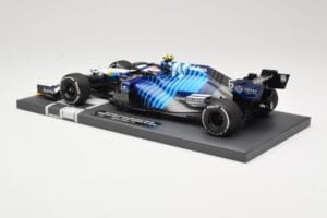 Williams Racing Mercedes FW43B #6 N. Latifi Saudi Arabian GP 2021 Minichamps 1:18 117212206 Metalas - nuotrauka 5 iš 6