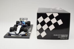 Williams Racing Mercedes FW43B #6 N. Latifi Saudi Arabian GP 2021 Minichamps 1:18 117212206 Metalas - nuotrauka 6 iš 6