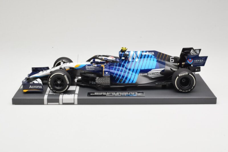 Williams Racing Mercedes FW43B #6 N. Latifi Saudi Arabian GP 2021 Minichamps 1:18 117212206 Metalas