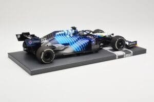 Williams Racing Mercedes FW43B #63 G. Russell Saudi Arabian GP 2021 Minichamps 1:18 117212263 Metalas - nuotrauka 3 iš 6