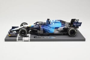 Williams Racing Mercedes FW43B #63 G. Russell Saudi Arabian GP 2021 Minichamps 1:18 117212263 Metalas