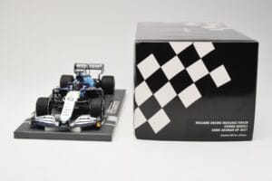 Williams Racing Mercedes FW43B #63 G. Russell Saudi Arabian GP 2021 Minichamps 1:18 117212263 Metalas - nuotrauka 6 iš 6