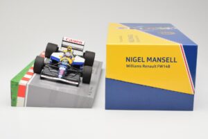 Williams Renault FW14B #5 N. Mansell F1 World Champion 1992 Collectors Box Minichamps 1:18 113920005 Metalas - nuotrauka 6 iš 6