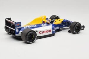 Williams Renault FW14B #5 N. Mansell F1 World Champion 1992 Minichamps 1:18 110920005 Metalas - nuotrauka 3 iš 8