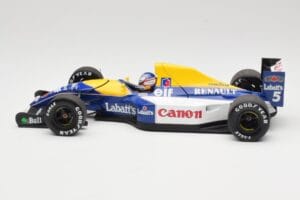Williams Renault FW14B #5 N. Mansell F1 World Champion 1992 Minichamps 1:18 110920005 Metalas - nuotrauka 4 iš 8