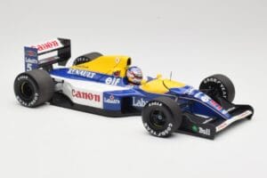 Williams Renault FW14B #5 N. Mansell F1 World Champion 1992 Minichamps 1:18 110920005 Metalas - nuotrauka 6 iš 8
