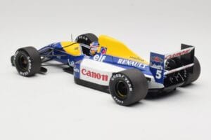 Williams Renault FW14B #5 N. Mansell F1 World Champion 1992 Minichamps 1:18 110920005 Metalas - nuotrauka 7 iš 8