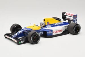 Williams Renault FW14B #6 R. Patrese 1992 Minichamps 1:18 110920006 Metalas