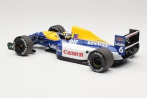 Williams Renault FW14B #6 R. Patrese 1992 Minichamps 1:18 110920006 Metalas - nuotrauka 7 iš 8
