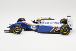 Williams FW16 Renault #2 A. Senna San Marino GP 1994 Minichamps 1:18 540941832 Metalas - nuotrauka 4 iš 7