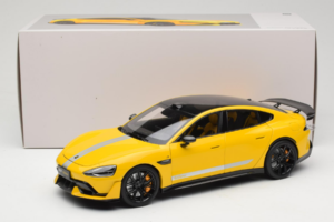 Xiaomi SU7 Ultra Geltonas OEM 1:18 BHR9995CN Metalas - nuotrauka 8 iš 8