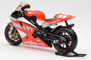 Yamaha YZR-M1 Gauloises Fortuna Yamaha #7 C. Checa MotoGP 2004 Minichamps 1:12 122043007 Metalas - nuotrauka 5 iš 6