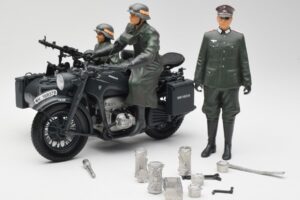 Zundapp KS 750 Šoninis Vežimėlis Walkure Schuco 1:10 450651900 Metalas - nuotrauka 2 iš 7