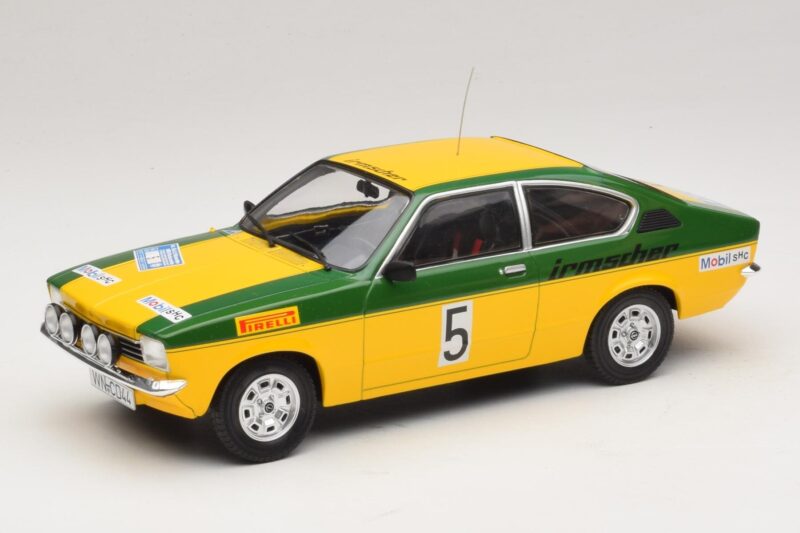 Opel Kadett C GT/E #5 International Sachs Winter Rally 1976 MCG 1:18 MCG18650R Metalas