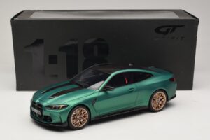 BMW M4 CS G82 Frozen Isle of Man Green GT Spirit 1:18 GT994 Derva - nuotrauka 6 iš 6
