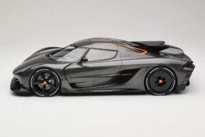 Koenigsegg Jesko Absolut 0-400-0 km/h Rekordas Graphite Grey GT Spirit 1:12 GT575 Derva - nuotrauka 3 iš 6