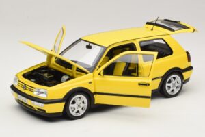 Volkswagen Golf GTI Mk3 Color Concept Geltonas Norev 1:18 188507 Metalas - nuotrauka 2 iš 8