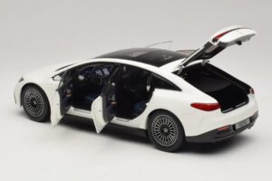 Mercedes EQS V297 Manufaktur Opalite White NZG 1:18 B66961049 Metalas - nuotrauka 5 iš 8