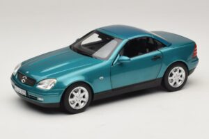 Mercedes SLK R170 Vivianite Green Norev 1:18 183021 Metalas - nuotrauka 3 iš 10