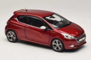 Peugeot 208 GTI Rubis Red Norev 1:18 184700 Metalas - nuotrauka 6 iš 8