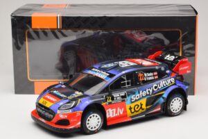 Ford Puma Rally1 #22 M. Sesks / R. Francis Rally Sweden 2025 IXO 1:18 18RMC240 Metalas - nuotrauka 6 iš 6