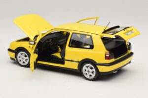 Volkswagen Golf GTI Mk3 Color Concept Geltonas Norev 1:18 188507 Metalas - nuotrauka 5 iš 8