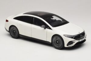 Mercedes EQS V297 Manufaktur Opalite White NZG 1:18 B66961049 Metalas - nuotrauka 6 iš 8