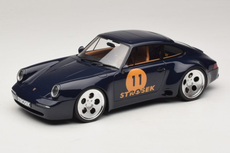 Porsche 911 964 Strosek Mega 30 Sea Blue GT Spirit 1:18 GT969 Derva