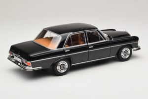 Mercedes 280 SE W108 Juodas Norev 1:18 183360 Metalas - nuotrauka 3 iš 8