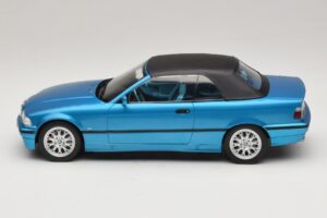BMW 3 Series E36 Kabrioletas Mėlynas Metalinis MCG 1:18 MCG18319 Metalas - nuotrauka 4 iš 7