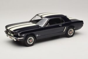 Ford Mustang Nightmist Blue Norev 1:18 182805 Metalas
