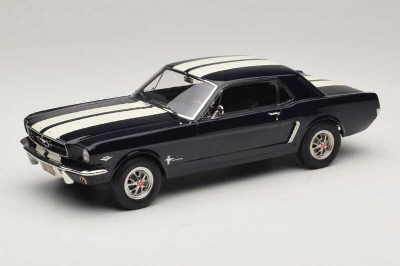 Ford Mustang Nightmist Blue Norev 1:18 182805 Metalas