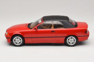 BMW 3 Series E36 Kabrioletas Raudonas MCG 1:18 MCG18317 Metalas - nuotrauka 4 iš 7