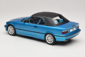 BMW 3 Series E36 Kabrioletas Mėlynas Metalinis MCG 1:18 MCG18319 Metalas - nuotrauka 6 iš 7