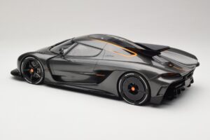 Koenigsegg Jesko Absolut 0-400-0 km/h Rekordas Graphite Grey GT Spirit 1:12 GT575 Derva - nuotrauka 5 iš 6
