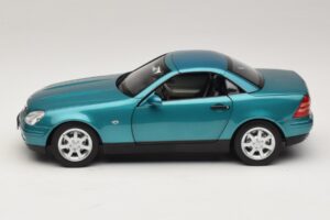 Mercedes SLK R170 Vivianite Green Norev 1:18 183021 Metalas - nuotrauka 5 iš 10