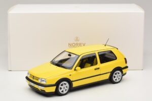 Volkswagen Golf GTI Mk3 Color Concept Geltonas Norev 1:18 188507 Metalas - nuotrauka 8 iš 8