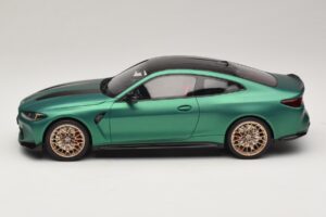 BMW M4 CS G82 Frozen Isle of Man Green GT Spirit 1:18 GT994 Derva - nuotrauka 3 iš 6