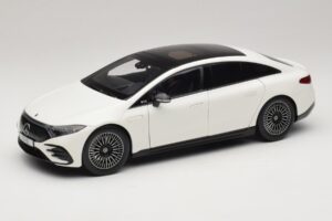 Mercedes EQS V297 Manufaktur Opalite White NZG 1:18 B66961049 Metalas