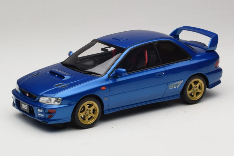 Subaru Impreza WRX STI GC8 Type R Version V Limited Sonic Blue Otto 1:18 OT1249 Derva